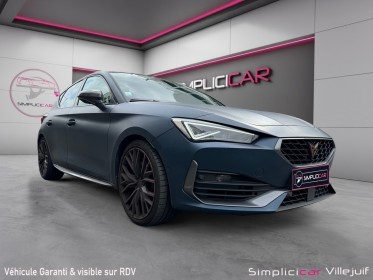 Cupra leon 2023 2.0 tsi 300 ch dsg7 vz cup - sièges sport - toit ouvrant - carplay - 1er main occasion simplicicar villejuif...