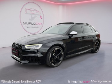 Audi rs3 sportback 2.5 tfsi 400 daza sans fap suivi audi/toit ouvrant/bang olufsen/siÈges rs chauf/magnetic ride occasion...