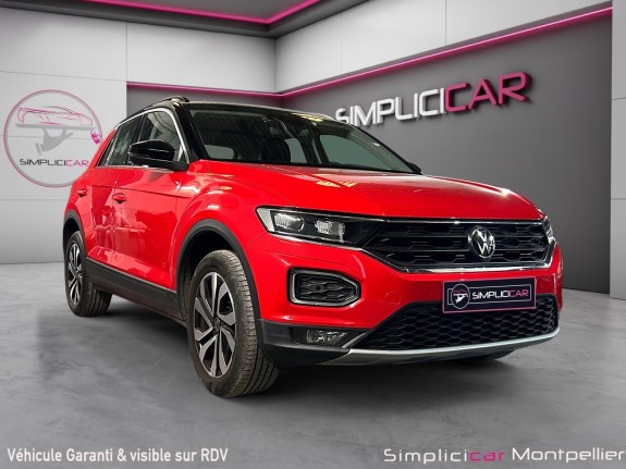 Volkswagen t-roc 1.5 tsi 150 evo start/stop dsg7 active carplay entretien vw occasion montpellier (34) simplicicar...