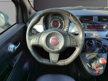 Fiat 500 1.2l 8v 69 ch s - sièges semi cuir - volant meplat - bluetooth - garantie 12 mois europe occasion simplicicar...