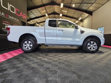 Ford ranger super cabine 2.0 ecoblue 213 bv10 limited garantie 12 mois occasion  simplicicar aix les bains simplicicar...