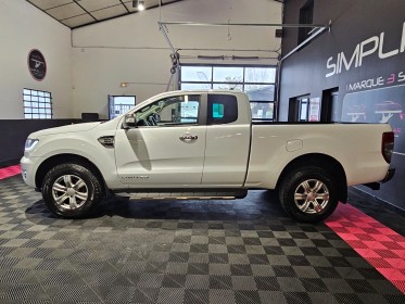 Ford ranger super cabine 2.0 ecoblue 213 bv10 limited garantie 12 mois occasion  simplicicar aix les bains simplicicar...