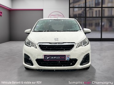 Peugeot 108 1.0 vti 68ch bvm5 active - caméra de recul - bluetooth -  garantie 12 mois occasion champigny-sur-marne (94)...