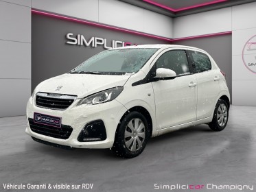 Peugeot 108 1.0 vti 68ch bvm5 active - caméra de recul - bluetooth -  garantie 12 mois occasion champigny-sur-marne (94)...