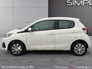 Peugeot 108 1.0 vti 68ch bvm5 active - caméra de recul - bluetooth -  garantie 12 mois occasion champigny-sur-marne (94)...