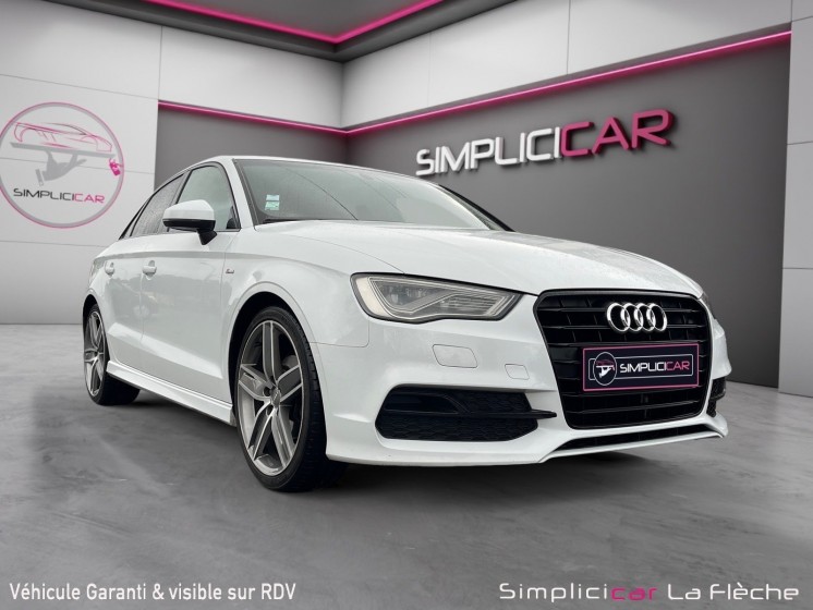 Audi a3 berline 1.4 tfsi 125 s line - bang olufsen - sièges diamant occasion simplicicar la fleche simplicicar simplicibike...