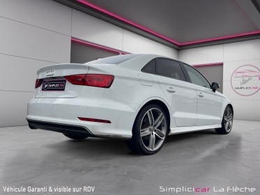 Audi a3 berline 1.4 tfsi 125 s line - bang olufsen - sièges diamant occasion simplicicar la fleche simplicicar simplicibike...