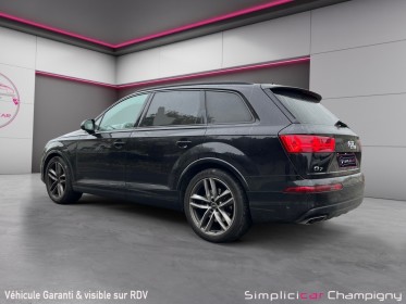 Audi q7 3.0 v6 tdi 272 quattro 7pl ambition luxe - toit ouvrant panoramique - car play - attelage electrique - sono bose -......