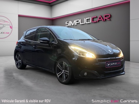 Peugeot 208 1.6 bluehdi 100ch bvm5 gt line occasion cannes (06) simplicicar simplicibike france