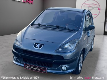 Peugeot 1007 1.4 hdi trendy garantie 12 mois occasion simplicicar royan simplicicar simplicibike france