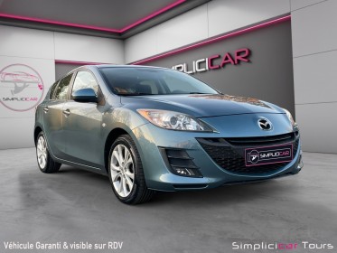 Mazda 3 1.6 mzr 105 cv  1 main occasion simplicicar tours  simplicicar simplicibike france