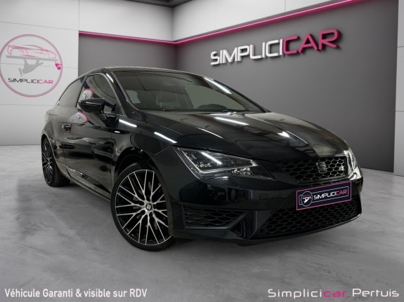 Seat leon sc 2.0 tsi 265 cupra occasion simplicicar pertuis  simplicicar simplicibike france