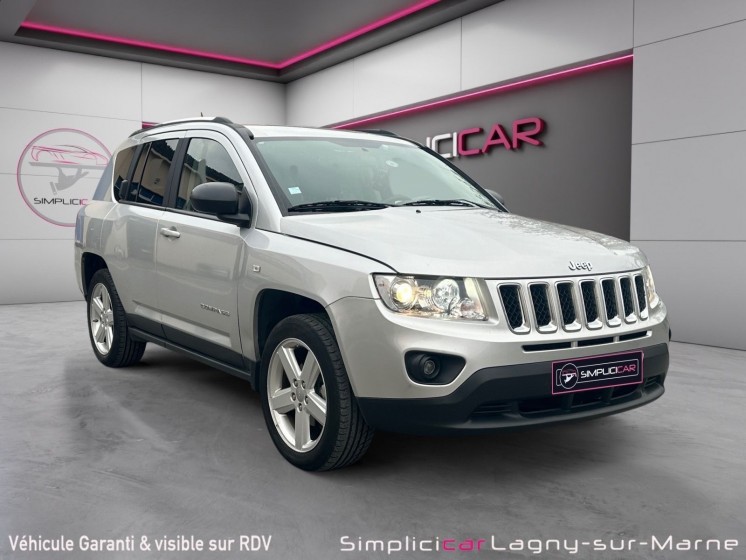 Jeep compass 2.2 crd 136ch 4x2 limited occasion simplicicar lagny  simplicicar simplicibike france