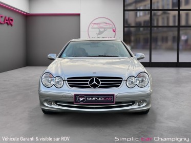 Mercedes classe clk coupe 209 200 kompressor avantgarde - peu de kilomÈtre - climatisation occasion champigny-sur-marne (94)...