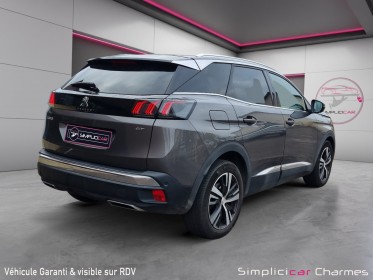 Peugeot 3008 bluehdi 130ch ss eat8 gt garantie 12 mois toit ouvrant entretien total occasion simplicicar charmes simplicicar...