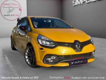 Renault clio iv 220 edc rs trophy / bodykit n°89 / aileron cup / bose / camera occasion simplicicar salon de provence...