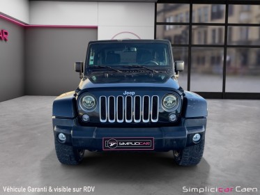 Jeep wrangler v6 3.6 pentastar 284 - 4x4 command trac bva sahara occasion simplicicar caen  simplicicar simplicibike france