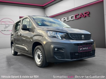 Peugeot partner fourgon standard 650 kg bluehdi 100 ss bvm5 premium occasion simplicicar brive la gaillarde  simplicicar...