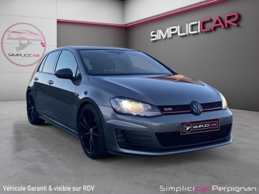 Volkswagen golf 2.0 tsi 220 bluemotion technology dsg6 gti occasion simplicicar perpignan  simplicicar simplicibike france