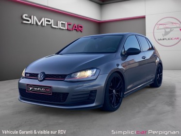 Volkswagen golf 2.0 tsi 220 bluemotion technology dsg6 gti occasion simplicicar perpignan  simplicicar simplicibike france