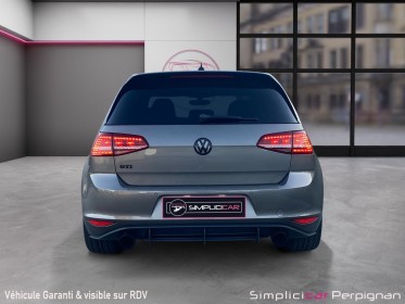 Volkswagen golf 2.0 tsi 220 bluemotion technology dsg6 gti occasion simplicicar perpignan  simplicicar simplicibike france