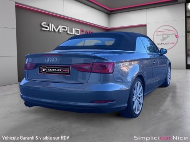 Audi a3 cabriolet 1.4 tfsi 125 ambition luxe s tronic 7 occasion  simplicicar vaucresson nice - pfvauto simplicicar...