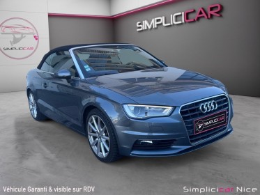 Audi a3 cabriolet 1.4 tfsi 125 ambition luxe s tronic 7 occasion  simplicicar vaucresson nice - pfvauto simplicicar...