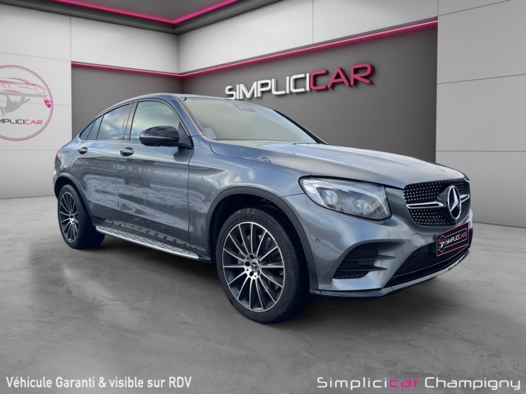 Mercedes glc coupe 350 d 9g-tronic 4matic fascination - toit ouvrant - caméra 360 - sièges chauffants - carplay occasion...