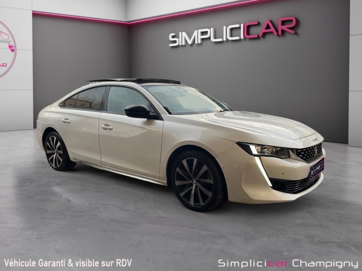 Peugeot 508 bluehdi 180 ch ss eat8 gt line - carplay - toit ouvrant - camera de recul - semi cuir occasion...