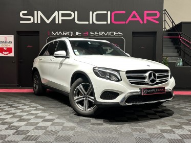 Mercedes glc glc 250 d 9g-tronic 4matic fascination garantie 12 mois occasion  simplicicar aix les bains simplicicar...