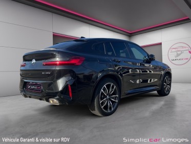 Bmw x4 g02 lci xdrive20d 190 ch bva8 m sport occasion simplicicar limoges  simplicicar simplicibike france