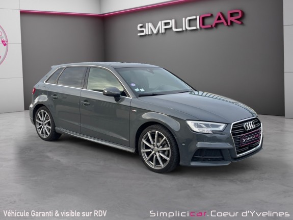 Audi a3 sportback 35 tfsi cod 150 s tronic 7 s line occasion simplicicar coeur d'yvelines - auto expo 78 simplicicar...