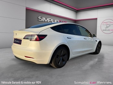 Tesla model 3 standard range plus rwd - batterie 75 kwh - attelage - reprise possible occasion simplicicar rennes simplicicar...