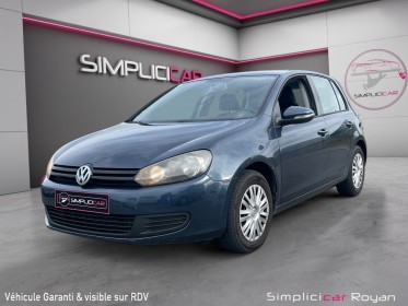 Volkswagen golf vi 1.6 tdi 105 ch trendline révisé  garanti 12 mois occasion simplicicar royan simplicicar simplicibike...