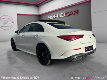 Mercedes cla coupe 220 190ch 8g-dct amg line toit ouvrant, caméra 360, sièges cuir, entretien mercedes, garantie 12 mois...