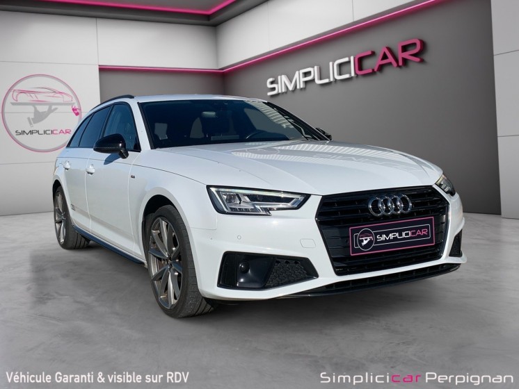 Audi a4 avant 40 tdi 190 s-line black edition - virtual cockpit double diffuseurs palettes au volant ambiance led -...