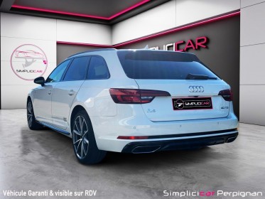 Audi a4 avant 40 tdi 190 s-line black edition - virtual cockpit double diffuseurs palettes au volant ambiance led -...