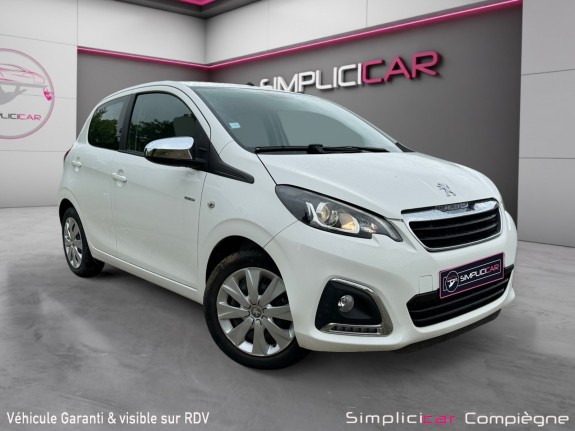 Peugeot 108 1.2 puretech 82ch bvm5 style / faible kilométrage occasion simplicicar compiegne simplicicar simplicibike france