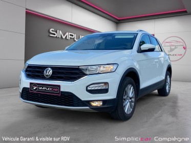 Volkswagen t-roc 1.0 tsi 115 start/stop bvm6 lounge- cam- révision ok occasion simplicicar compiegne simplicicar...