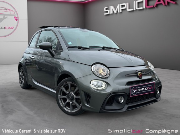 Abarth 595 my16 abarth 595 145 ch - toit ouvrant - faible km - immat fr - occasion simplicicar compiegne simplicicar...