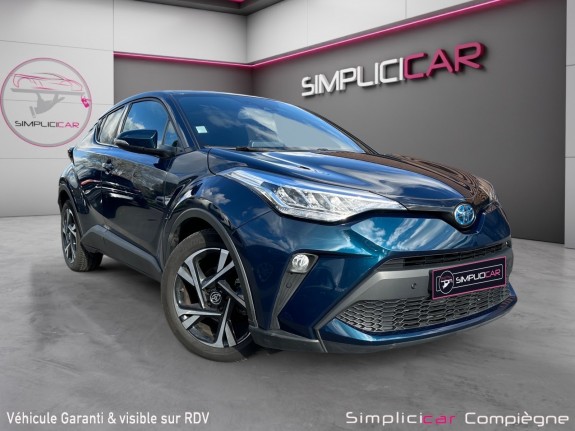 Toyota c-hr hybride my23 1.8l collection - faible km - garantie constructeur - occasion simplicicar compiegne simplicicar...