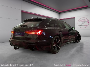 Audi rs6 avant 4.0 v8 600 ch full - premiere main - faible km - immat fr - occasion simplicicar compiegne simplicicar...