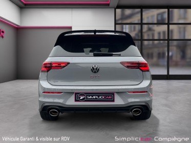 Volkswagen golf 8 gti clubsport - gris nardo - full - immat fr occasion simplicicar compiegne simplicicar simplicibike france