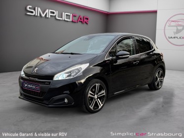 Peugeot 208 1.2 puretech 110ch ss bvm5 gt line toit pano - carplay - siege chauffant - jante 17 - pack noir - camera -...