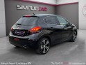 Peugeot 208 1.2 puretech 110ch ss bvm5 gt line toit pano - carplay - siege chauffant - jante 17 - pack noir - camera -...