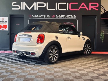 Mini cooper s cabriolet 2.0i 193 cv cooper s garantie 12 mois occasion  simplicicar aix les bains simplicicar simplicibike...