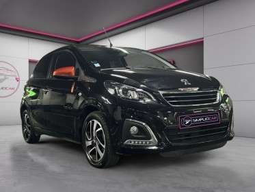 Peugeot 108 vti 72ch bmp5 roland garros top! toit ouvrant/garantie 12 mois occasion paris 17ème (75)(porte maillot)...