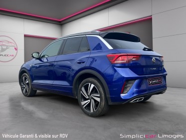 Volkswagen t-roc 1.5 tsi evo 150 start/stop dsg7 r-line occasion simplicicar limoges  simplicicar simplicibike france