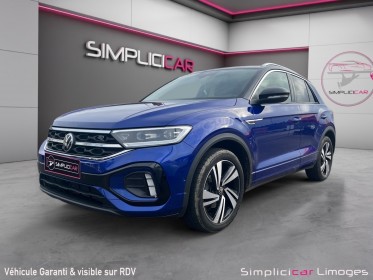 Volkswagen t-roc 1.5 tsi evo 150 start/stop dsg7 r-line occasion simplicicar limoges  simplicicar simplicibike france