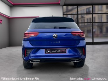 Volkswagen t-roc 1.5 tsi evo 150 start/stop dsg7 r-line occasion simplicicar limoges  simplicicar simplicibike france